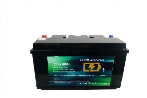 Βαθιά μπαταρία ελαφρύ 12.8V 100ah λίθιου κύκλων LifeP04 βιογραφικού σημειώματος των CC για πολλές χρήσεις