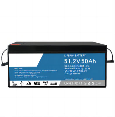 Αδιάβροχη αντικατάσταση 51.2V 50AH μπαταριών SLA λίθιου LifeP04 με Bluetooth