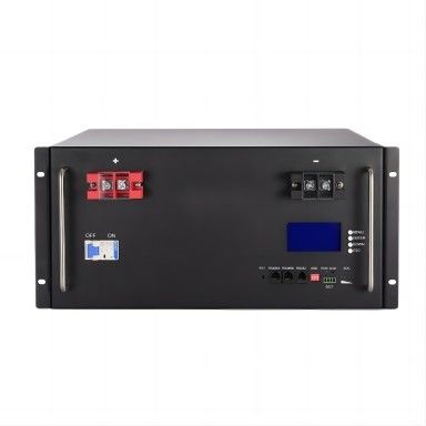 Επαναφόρτιση μπαταρίας ιόντων λιθίου 51,2V 100AH ​​BMS για τροφοδοτικό τράπεζας