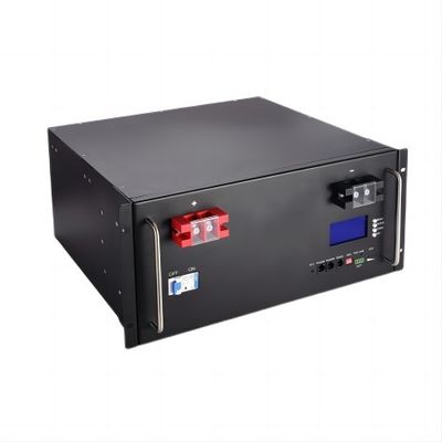 Επαναφόρτιση μπαταρίας ιόντων λιθίου 51,2V 100AH ​​BMS για τροφοδοτικό τράπεζας