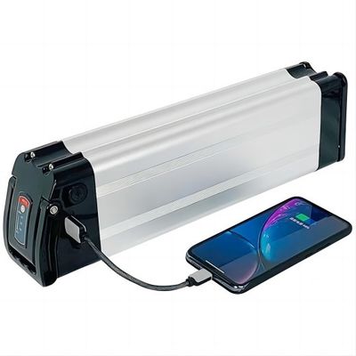 Ο φορητός cOem 18650 ηλεκτρική μπαταρία 36V 15AH540W ποδηλάτων λίθιου συν τα ψάρια αγκίδων διαμορφώνει με Bluetooth για το ηλεκτρικό ποδήλατο