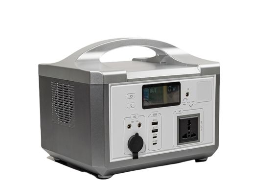 IP65 Φορητή τροφοδοσία LifePO4 600WH Ηλεκτρική μπαταρία Εξόδου ισχύος έως 1200W Ηλιακή γεννήτρια ενέργειας για κάμπινγκ / οικιακή χρήση