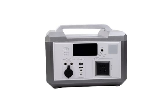 Silver Shell Ultra Output Power 600W EU Adapter Τραπεζαρία ενέργειας φόρτισης με οθόνη LCD για υπαίθριο κάμπινγκ RV