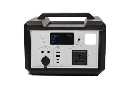 Μακροχρόνια διάρκεια ζωής 220V 50HZ μονόδρομος μετατροπέας φορητός γεννήτης σταθμός ενέργειας με φως LED για παροχή ενέργειας έκτακτης ανάγκης