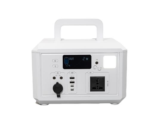 Αντικατάσταση άγκυρας επαναφόρτιση 576WH LifePO4 μπαταρία Καμπινγκ σταθμός ηλεκτρικής ενέργειας με πυρόστατο υλικό μπαταρία πακέτο
