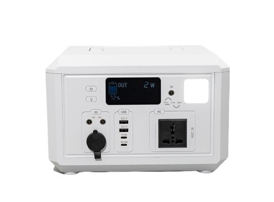 Αντικατάσταση άγκυρας επαναφόρτιση 576WH LifePO4 μπαταρία Καμπινγκ σταθμός ηλεκτρικής ενέργειας με πυρόστατο υλικό μπαταρία πακέτο