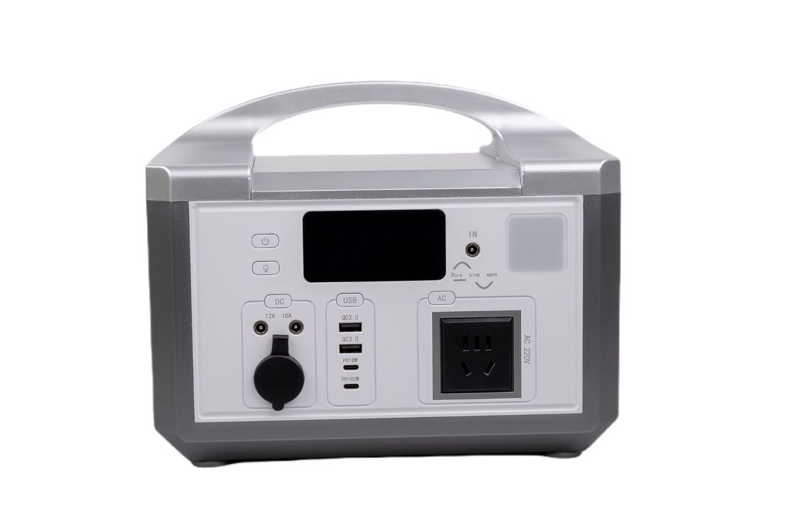 50HZ/60HZ AC Outlet Flash Fish Ηλιακή γεννήτρια Φορητή αποθήκευση ενέργειας με φόρτιση ηλιακού πάνελ για εξοπλισμό γραφείου